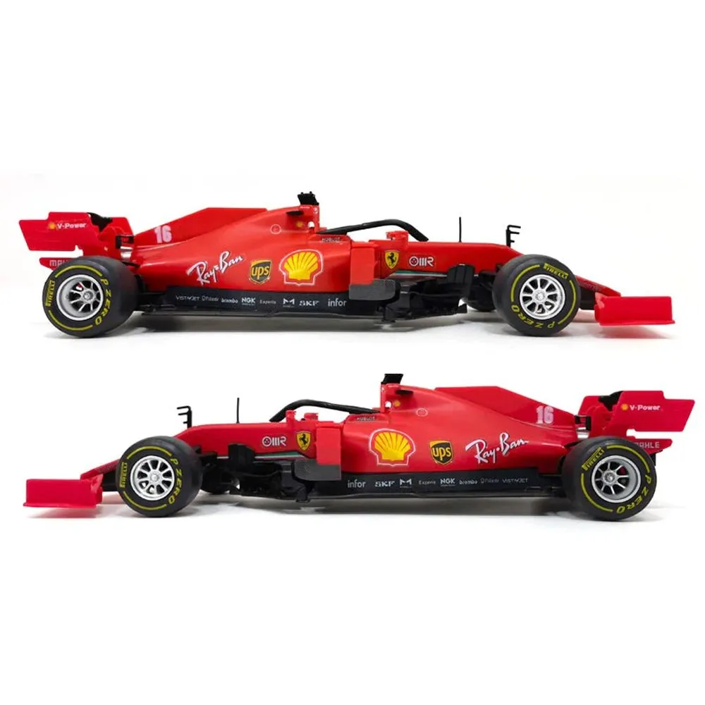 samochód wyścigowy ferrari sf1000 ozdobiony naklejkami po złożeniu