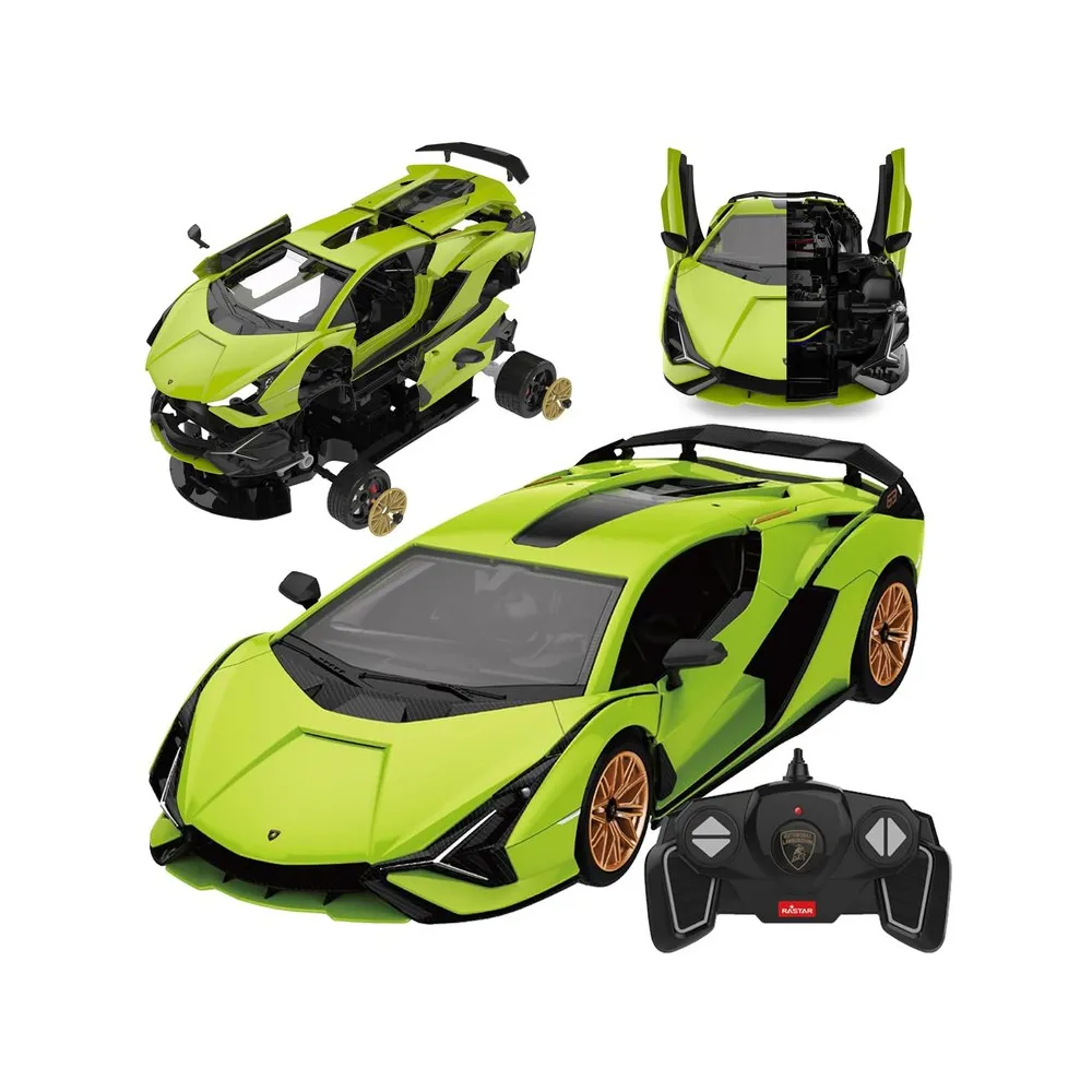 Model Rastar Sian FKP37 1:18 do złożenia na białym tle