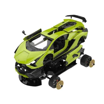 Samochód zdalnie sterowany Rastar Sian FKP37 w trakcie składania