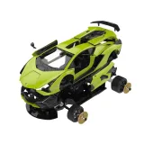 Samochód zdalnie sterowany Rastar Sian FKP37 w trakcie składania