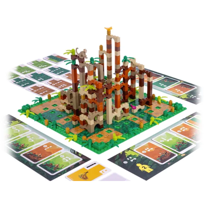 Pudełko gry Rebel LEGO Monkey Palace GR0774 z widoczną ilustracją pałacu