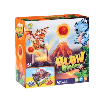 Kolorowe żetony i tablice punktowe Smoczy Wulkan w użyciu