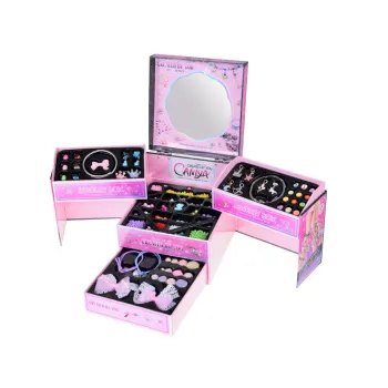 komplet kolorowych koralików do tworzenia biżuterii