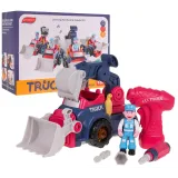 figurka operatora przy ruchomym ramieniu pojazdu