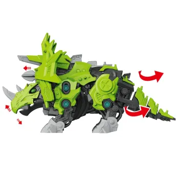 Ruchomy model do złożenia mechaniczny Triceratops robot ZA4371
