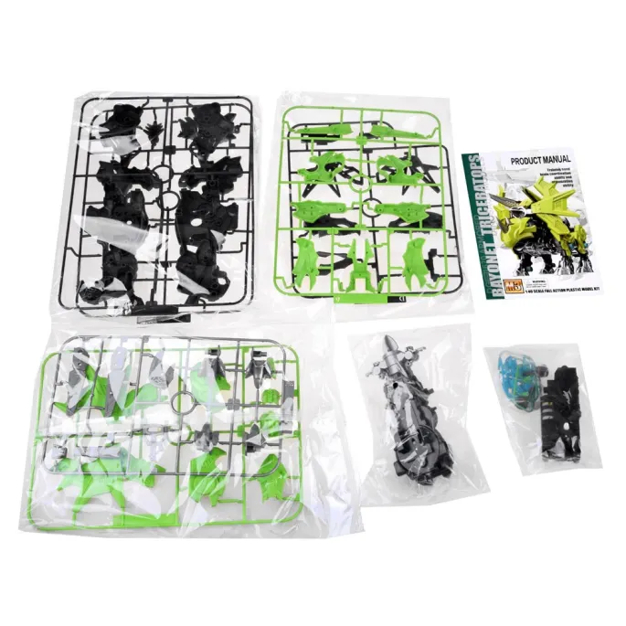 mechanizm ruchu zamontowany w modelu triceratopsa