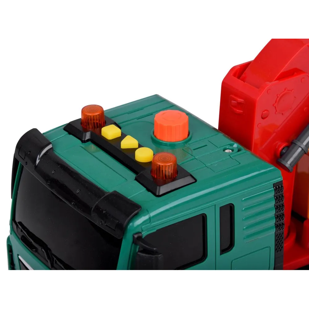 Fragment mechanizmu napędu Friction Power przy tylnych kołach