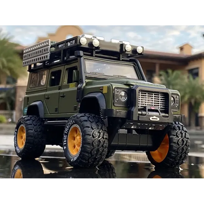 zbliżenie na detale dachu z bagażnikiem i kanistrami