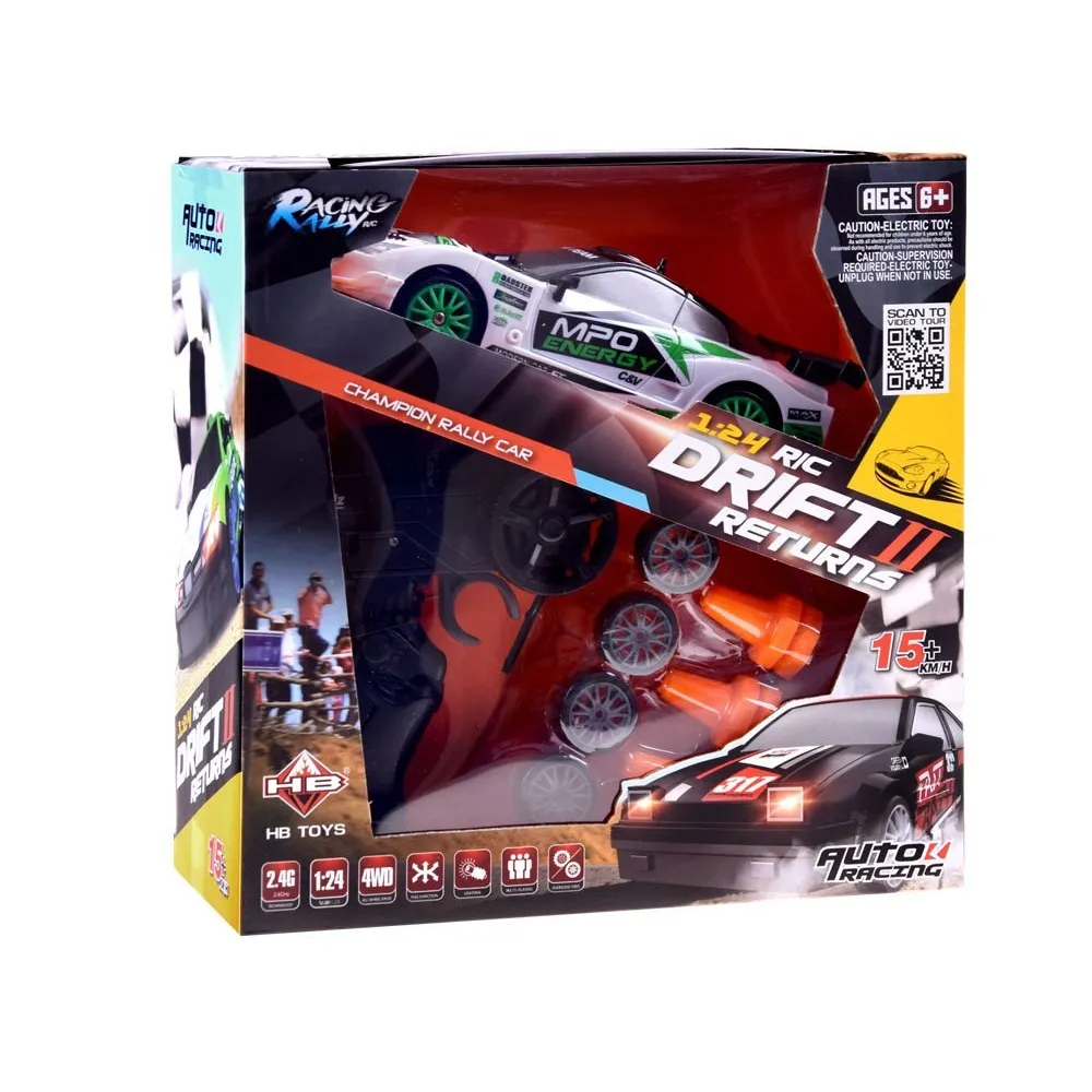 zestaw samochodu rc z akumulatorem i ładowarką