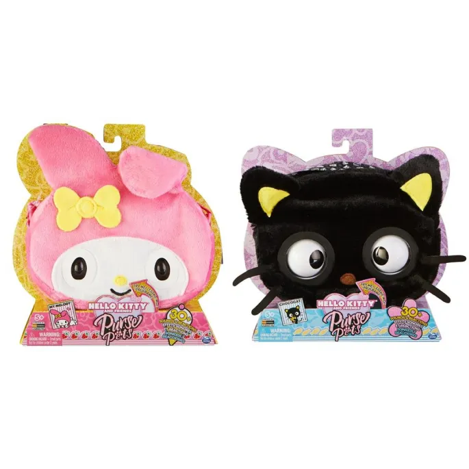 Sanrio Purse Pets interaktywna torebka z unikalnym wzorem i kolorami