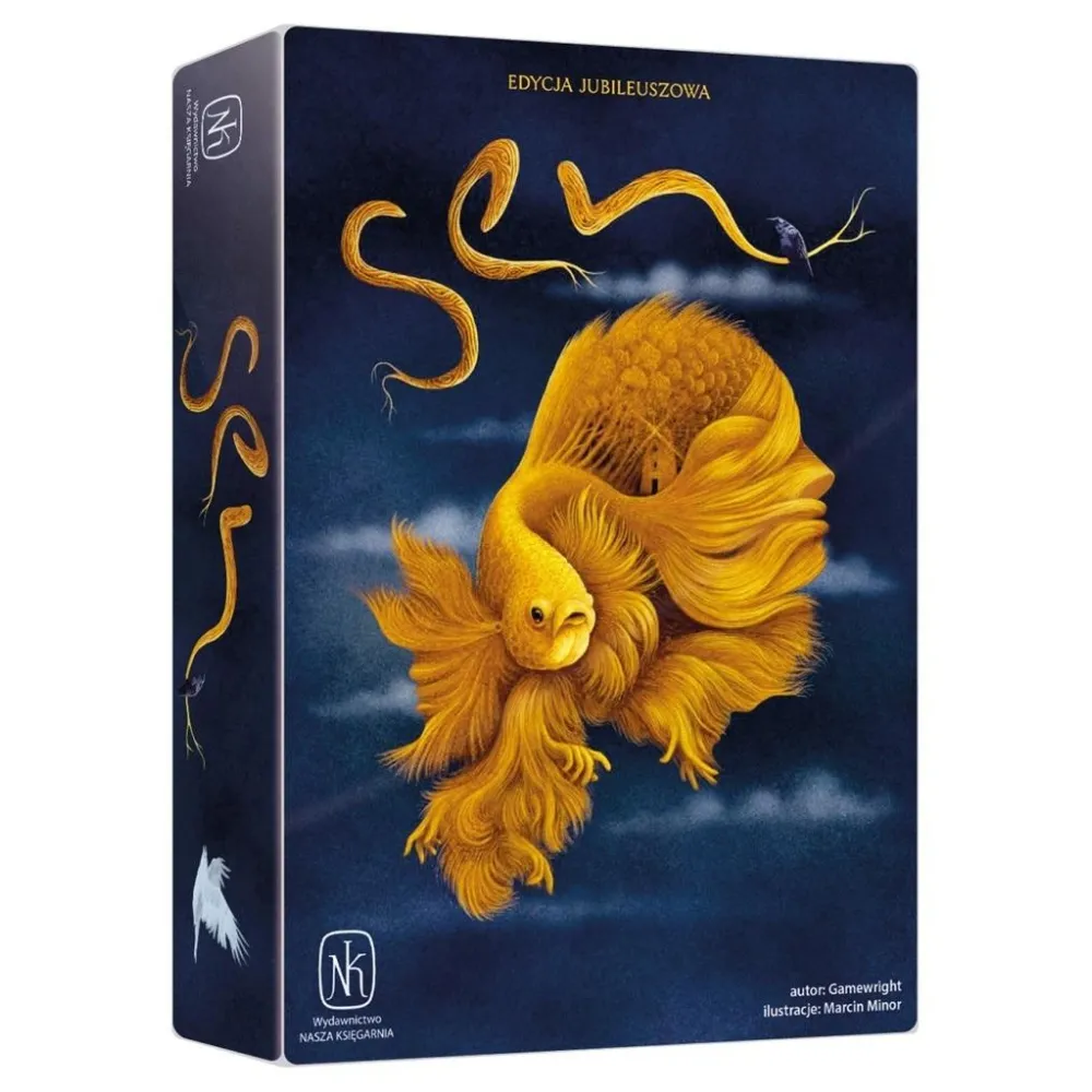 Sen edycja jubileuszowa – opakowanie z kolorową grafiką gry planszowej