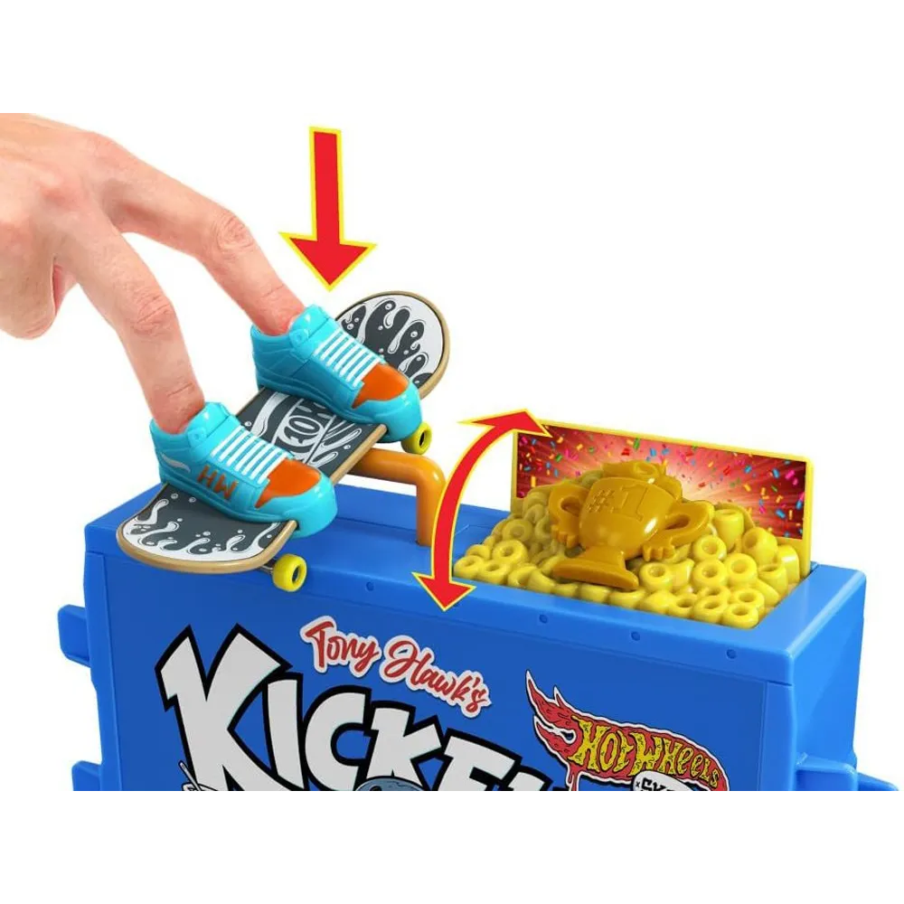 buty do fingerboarda jako akcesorium w skate parku