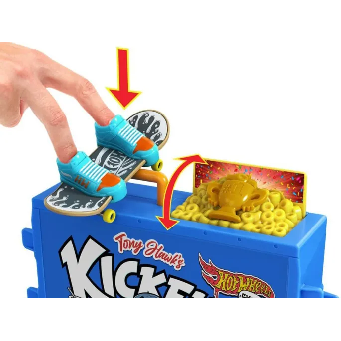 buty do fingerboarda jako akcesorium w skate parku