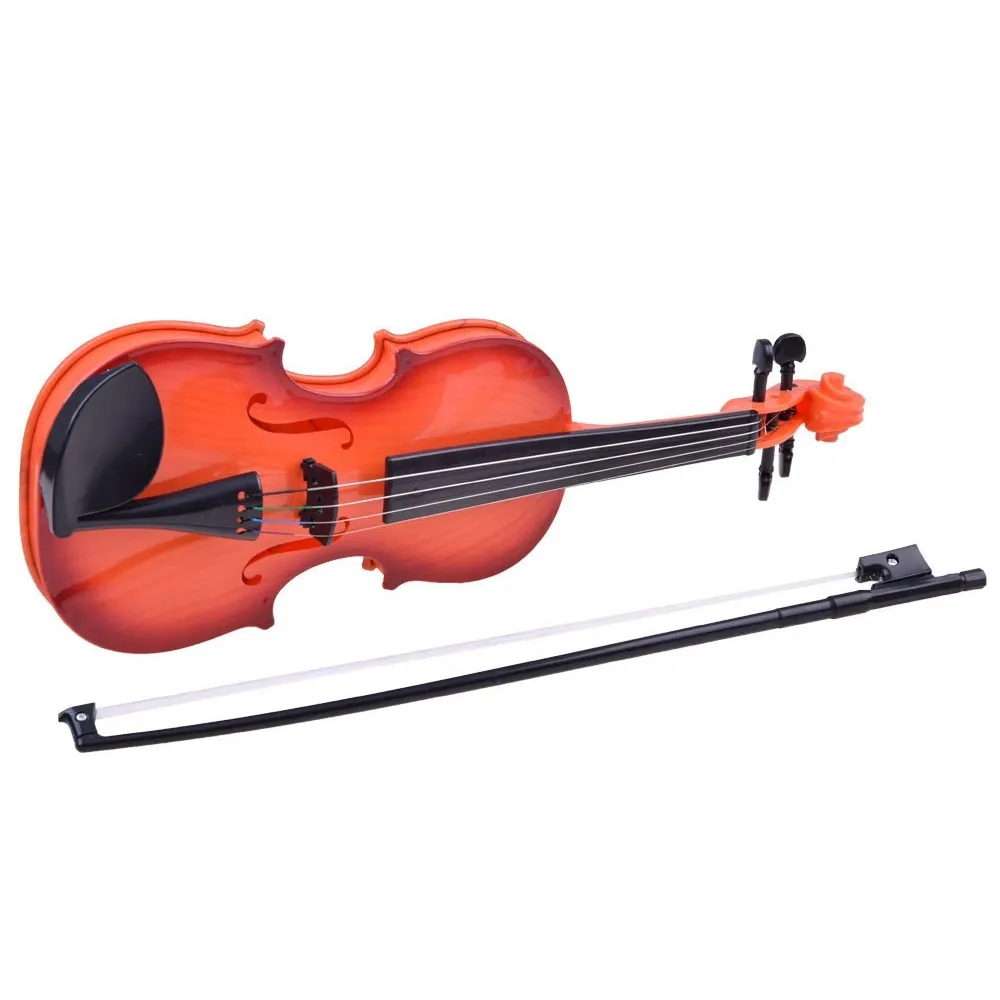 komplet skrzypiec z dołączonym smyczkiem wykonanym z żyłek