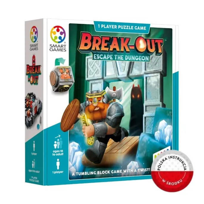 Smart Games Break-Out (ENG) plansza z figurkami i elementami zestawu