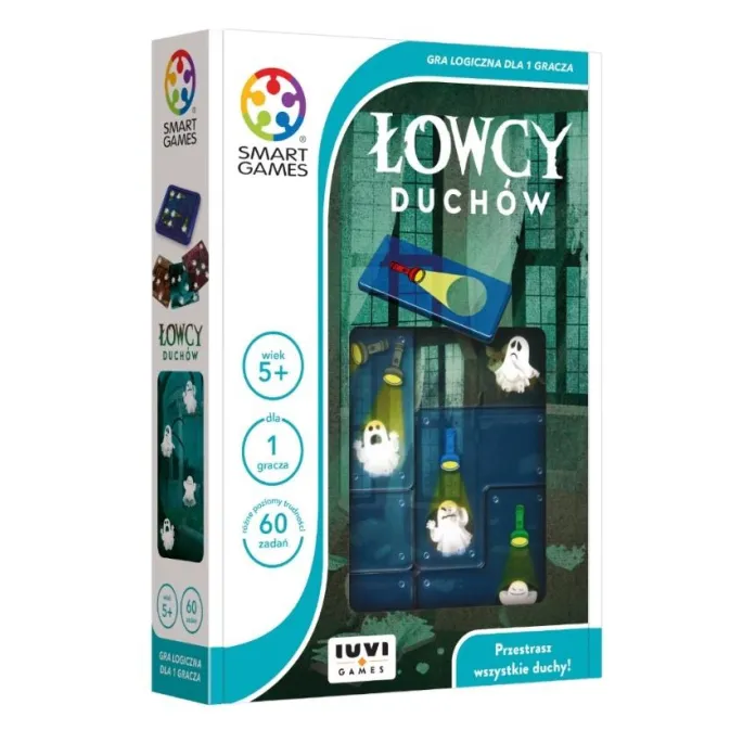 plansza gry Smart Games Łowcy Duchów z przezroczystymi elementami