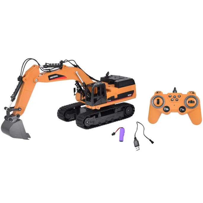 zbliżenie na obracaną kabinę koparki rc0698