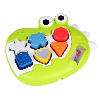 Sorter dinozaur z dźwiękiem i światłem zabawa sensoryczna ZA5029