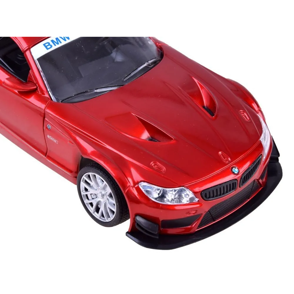 zestaw: auto bmw z4 rc0347 z pilotem i akcesoriami na tle opakowania