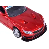 zestaw: auto bmw z4 rc0347 z pilotem i akcesoriami na tle opakowania