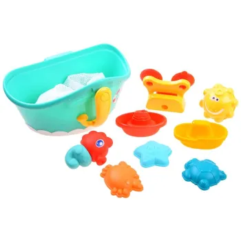 Statek organizer kolorowe Zabawki do wody ZA3408