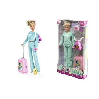 Steffi podróżniczka w podróżniczym stroju, gotowa na przygodę