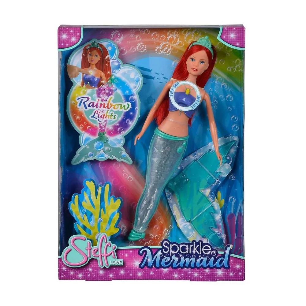 Steffi Świetlista syrena z ogonem i detalami inspirowanymi podwodnym światem