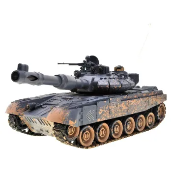 Kolorowe opakowanie zestawu sterowanego czołgu T90