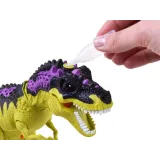 T-Rex wydający dym z paszczy w trakcie działania efektu