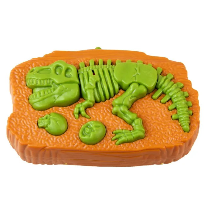 Opakowanie zestawu z dinozaurem, pilotem i buteleczką na wodę