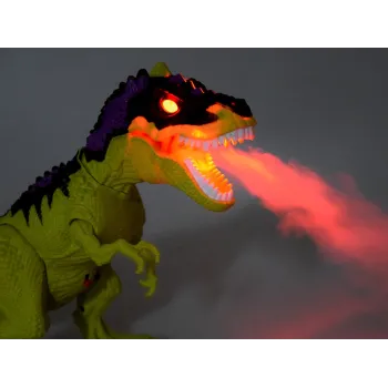 Zabawka podczas marszu do przodu po podłodze w salonie