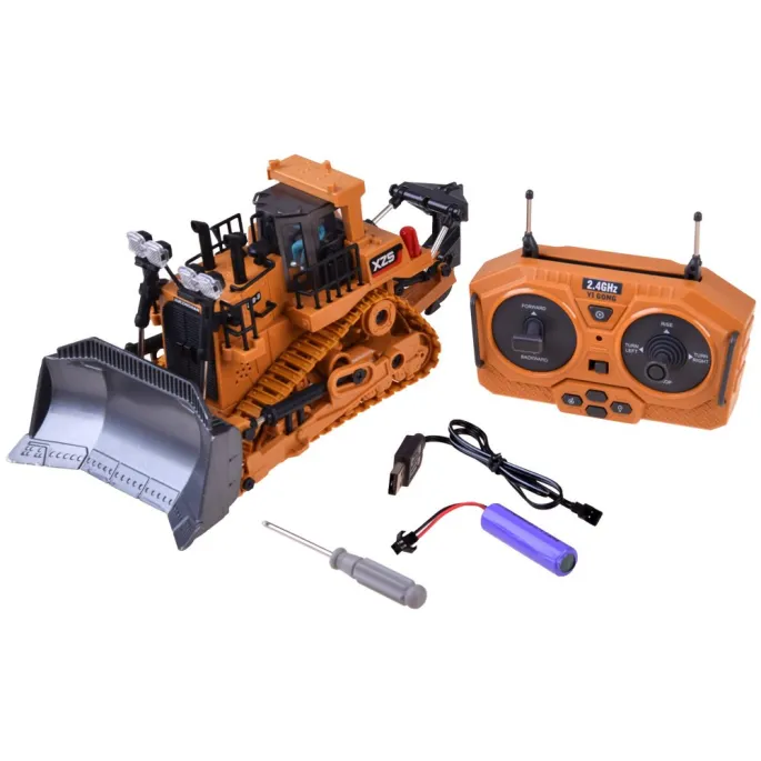 detal tylnego haka do manualnej obsługi w spychaczu RC0600