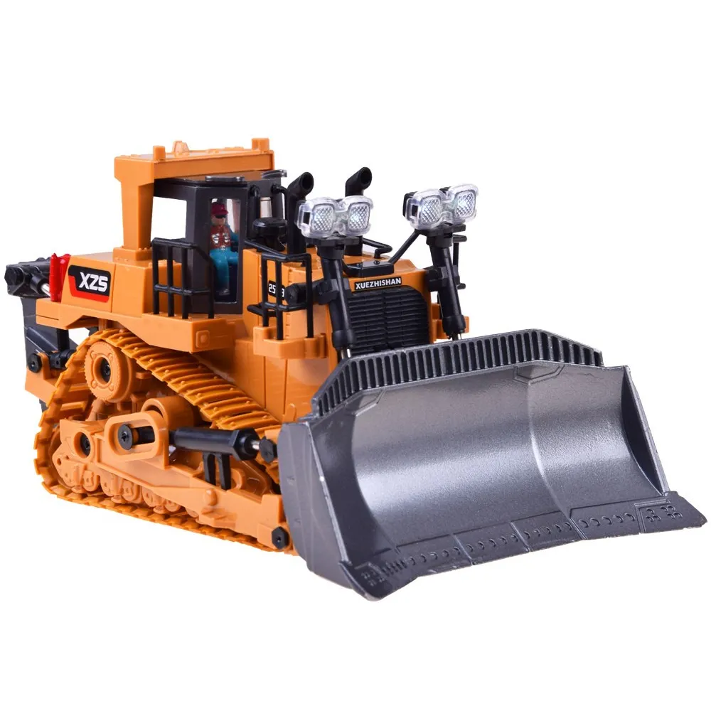 zabawka budowlana RC0600 w kolorach pomarańczowym i szarym