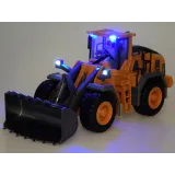 spychacz rc podczas jazdy do przodu na powierzchni