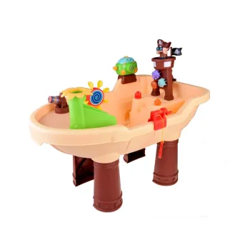 Stojący Plac Zabaw Piaskownica Łódka Pirata + puszcza bańki mydlane ZA4995