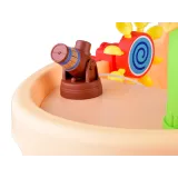 zestaw łódka pirata widok z boku z akcentami niebieskimi