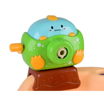 obrotowe koła zębate na powierzchni wodnego stolika