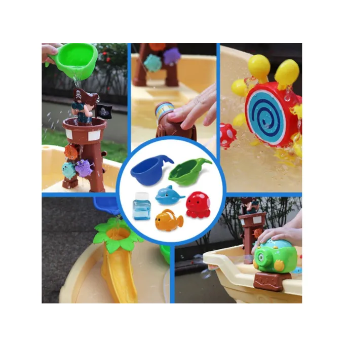 widok zestawu ustawionego na balkonie