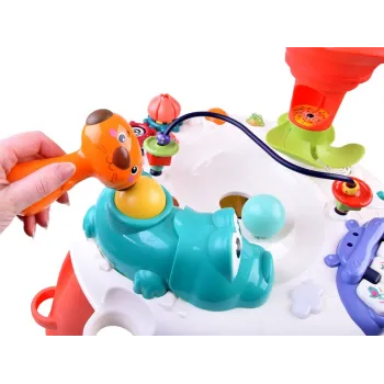 Młoteczek i piłeczki jako akcesoria do stolika interaktywnego