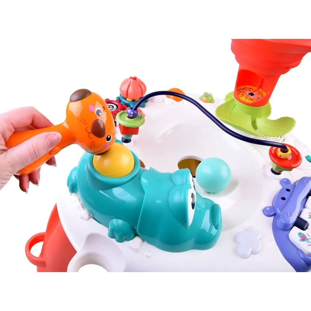 Młoteczek i piłeczki jako akcesoria do stolika interaktywnego