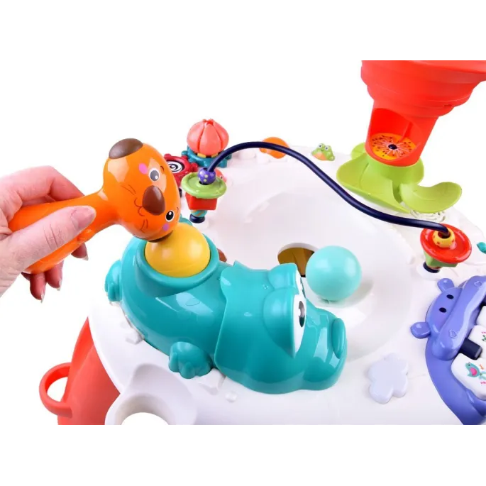 Młoteczek i piłeczki jako akcesoria do stolika interaktywnego