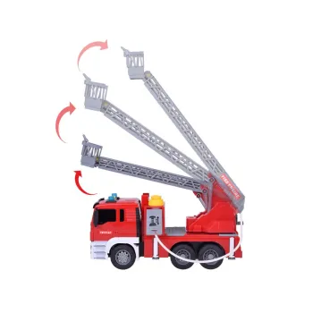 pompka wodna i wąż strażacki z funkcją lania wody