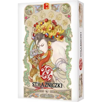 Pudełko gry Strażniczki REBEL z ilustracją i detalami opakowania