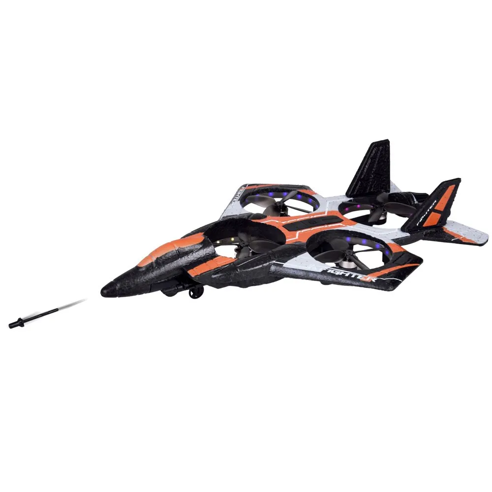 Zbliżenie na joystick i ergonomiczną rękawicę do sterowania dronem