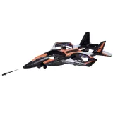 Zbliżenie na joystick i ergonomiczną rękawicę do sterowania dronem