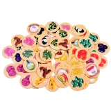 karty menu i blaty do pizzy z gry Ale Pizza