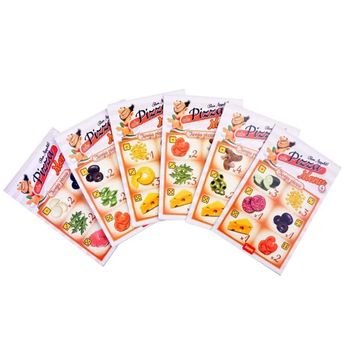 dziecko grające w grę Ale Pizza na stole