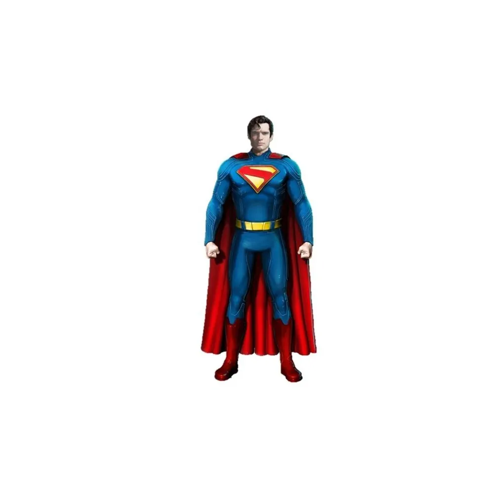 Figurka Superman 30 cm z filmowej serii DC, dynamiczna postura i szczegółowe wykonanie