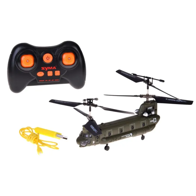 zbliżenie na podwójny wirnik helikoptera rc