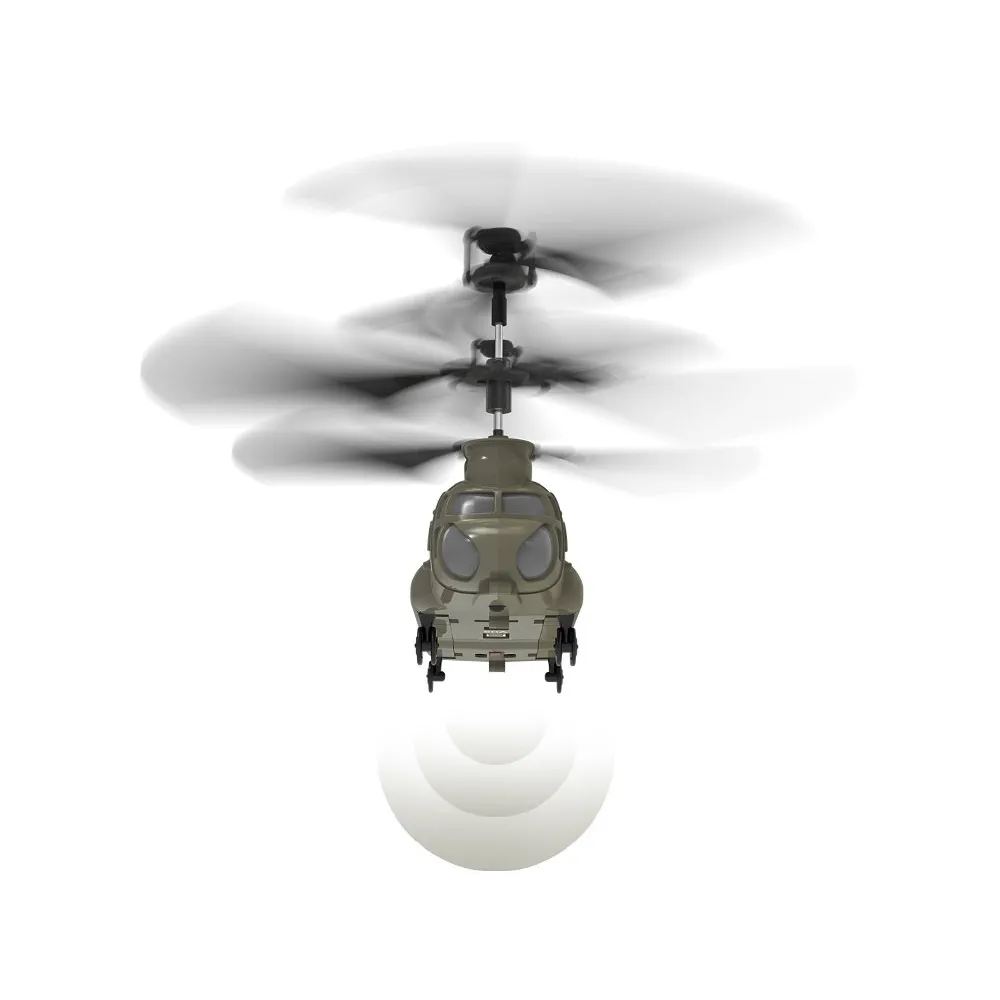 kompletny zestaw Syma S026H z helikopterem, pilotem i kablem USB